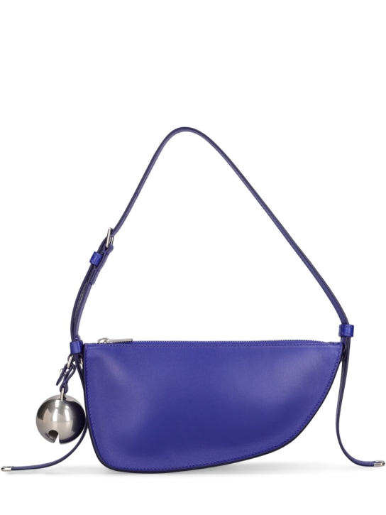 Burberry: Mini Shield Sling leather shoulder bag - Knight - women_0 | Luisa Via Roma