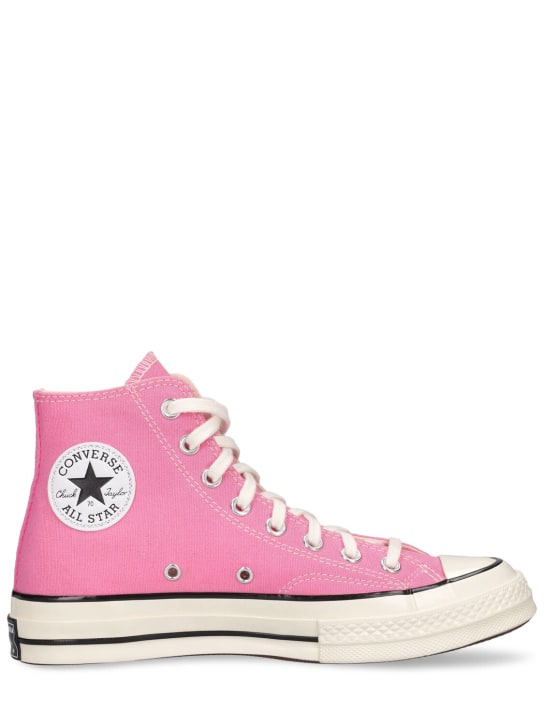 Converse: Chuck 70 Hi高帮运动鞋 - Pink/Egret - women_0 | Luisa Via Roma