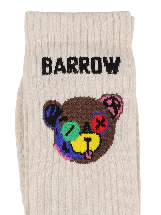 Barrow: Socken mit Bärenmotiv - Turtledove - men_1 | Luisa Via Roma