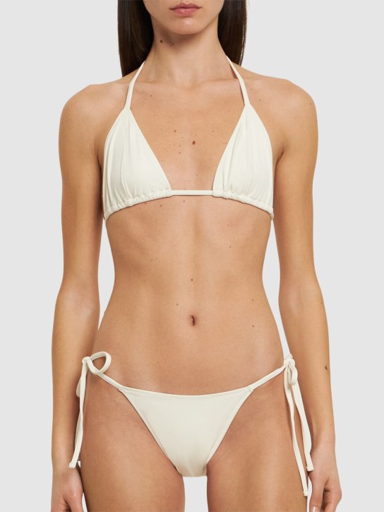 Éterne: Thea 90's bikini bottom - Ivory - women_1 | Luisa Via Roma