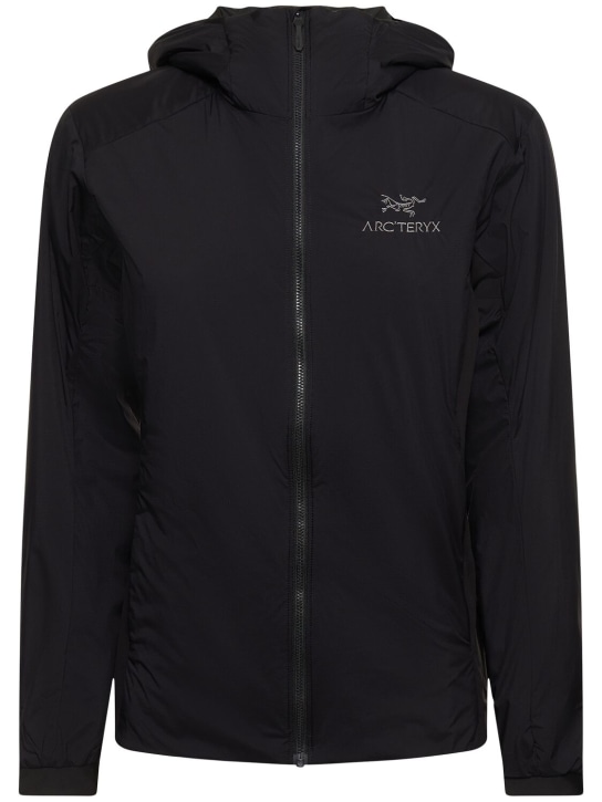 Arc'teryx: Giacca imbottita Atom con cappuccio - women_0 | Luisa Via Roma