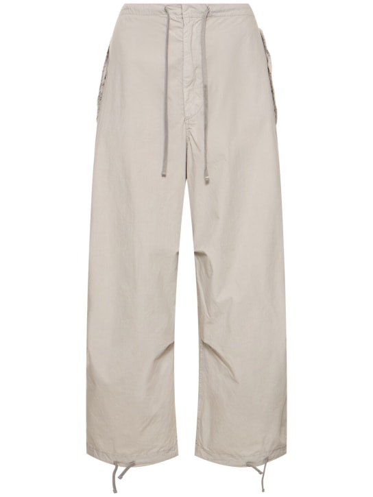 Autry: Cotton cargo pants - Grey - women_0 | Luisa Via Roma