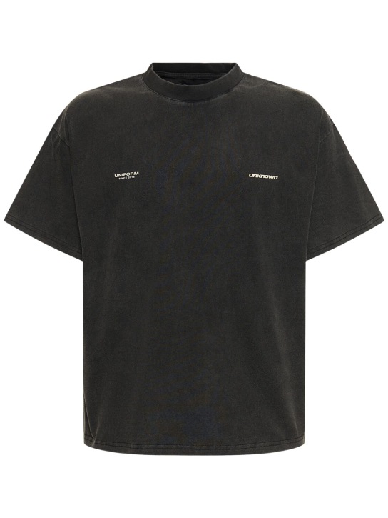 Unknown: Camiseta con estampado - Stonewashed - men_0 | Luisa Via Roma