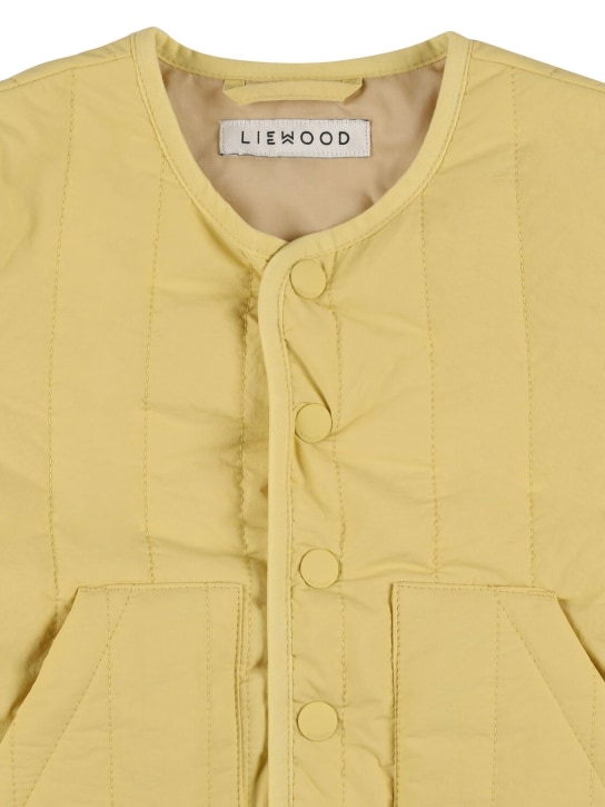 Liewood: Cotton jacket - Yellow - kids-girls_1 | Luisa Via Roma