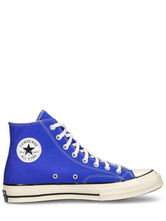Converse: Sneakers Chuck 70 Hi - Nice Blue - men_0 | Luisa Via Roma