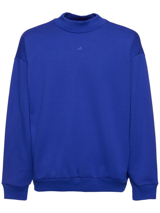 adidas Originals: Fleece-Sweatshirt „One Basketball“ - Blau - men_0 | Luisa Via Roma