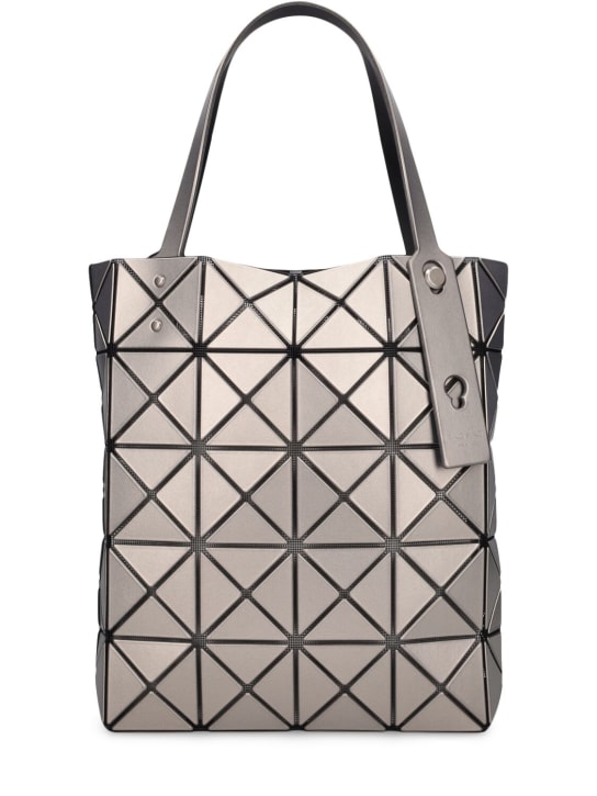 Bao Bao Issey Miyake: Medium Lucent Boxy top handle bag - Gümüş - women_0 | Luisa Via Roma