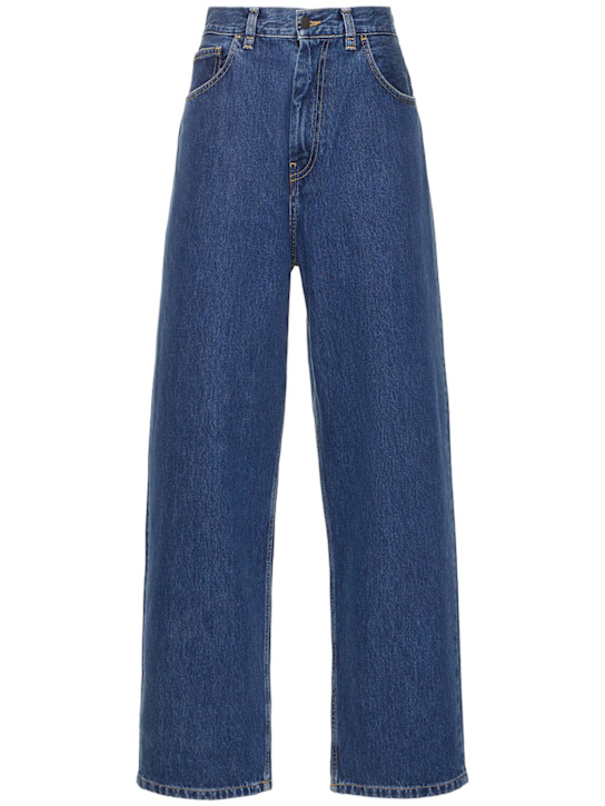 Carhartt WIP: Brandon cotton denim jeans - women_0 | Luisa Via Roma