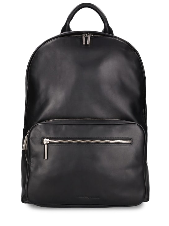 Mattia Capezzani: Leather backpack - men_0 | Luisa Via Roma
