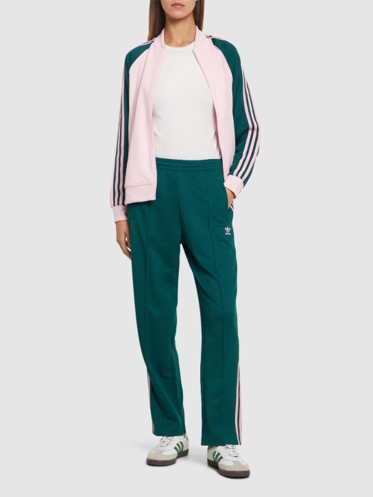 adidas Originals: Pantalon loose Superstar - Vert - women_1 | Luisa Via Roma