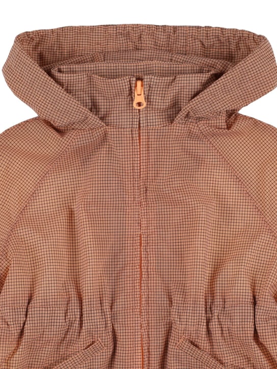 Burberry: Full-zip nylon jacket - Pink - kids-girls_1 | Luisa Via Roma