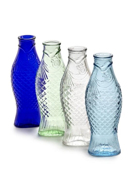 Serax: Blue Fish carafe - Blue - ecraft_2 | Luisa Via Roma