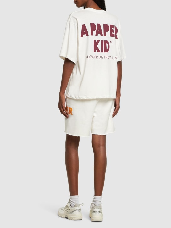 A Paper Kid: Unisex-T-Shirt - Creme - women_1 | Luisa Via Roma