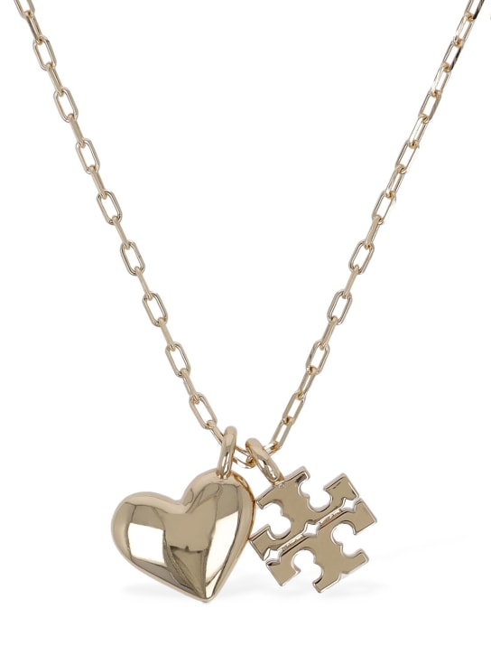 Tory Burch: Good Luck collar necklace - Gold - women_0 | Luisa Via Roma