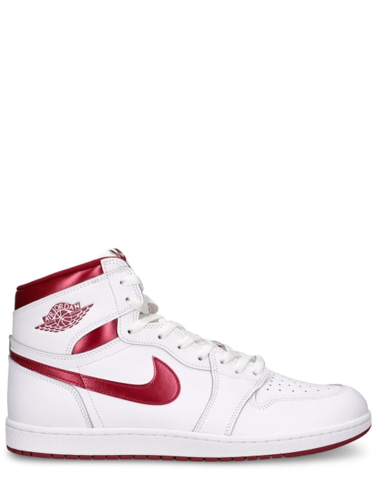 Nike: Sneakers Air Jordan 1 High '85 - White/Team Red - men_0 | Luisa Via Roma