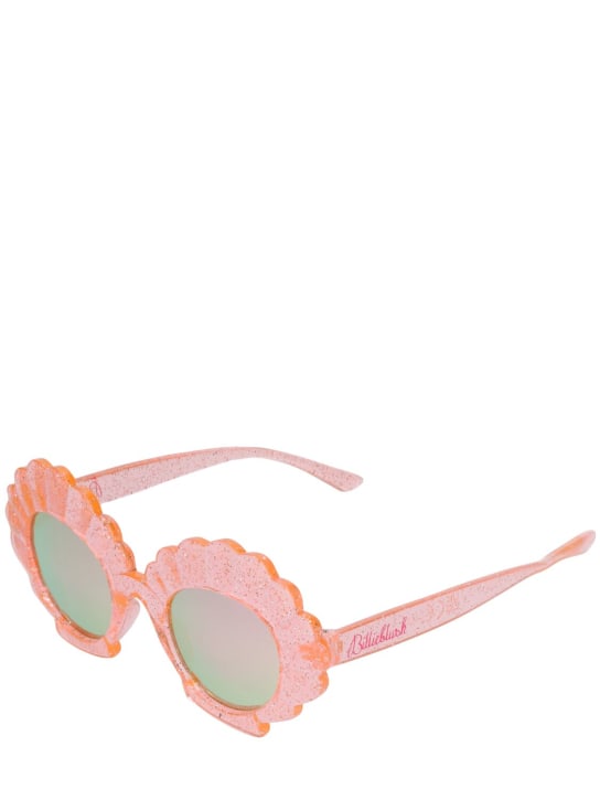 Billieblush: Seashell glittered sunglasses - Pembe - kids-girls_1 | Luisa Via Roma