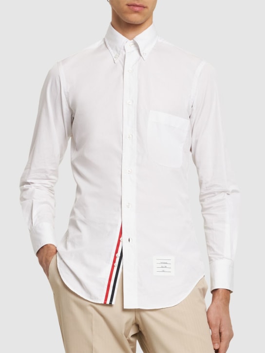 Thom Browne: Classic cotton shirt - men_2 | Luisa Via Roma
