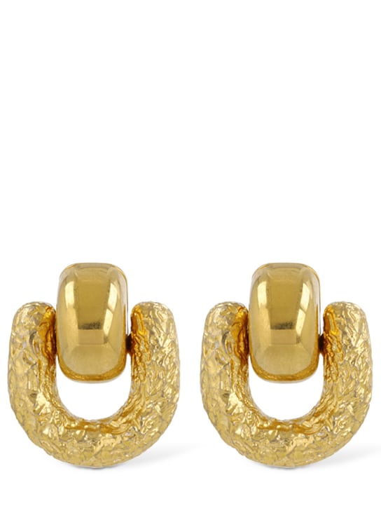 Tom Ford: Cosmos clip-on earrings - Gold - women_0 | Luisa Via Roma