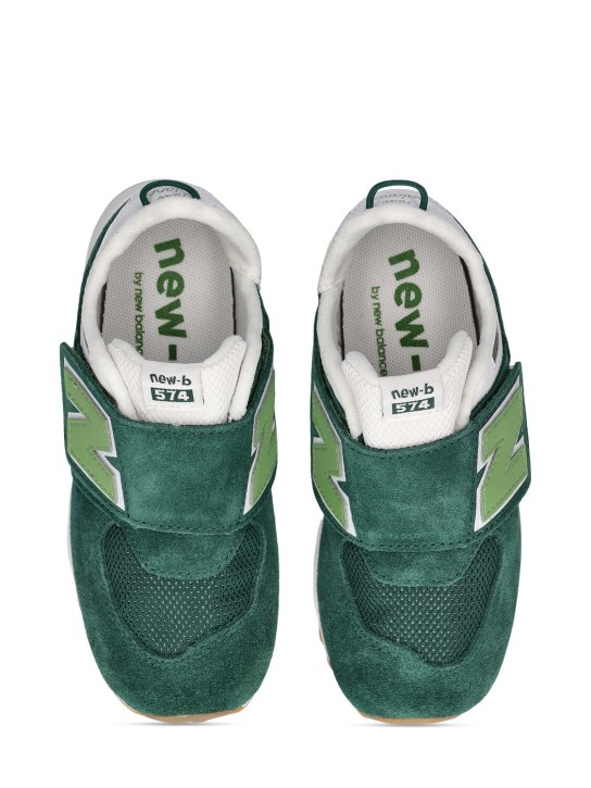 New Balance: Sneakers 574 - Vert - kids-boys_1 | Luisa Via Roma