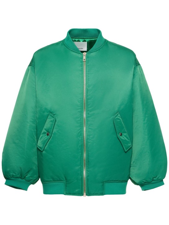 The Frankie Shop: Astra nylon bomber jacket - Yeşil - men_0 | Luisa Via Roma