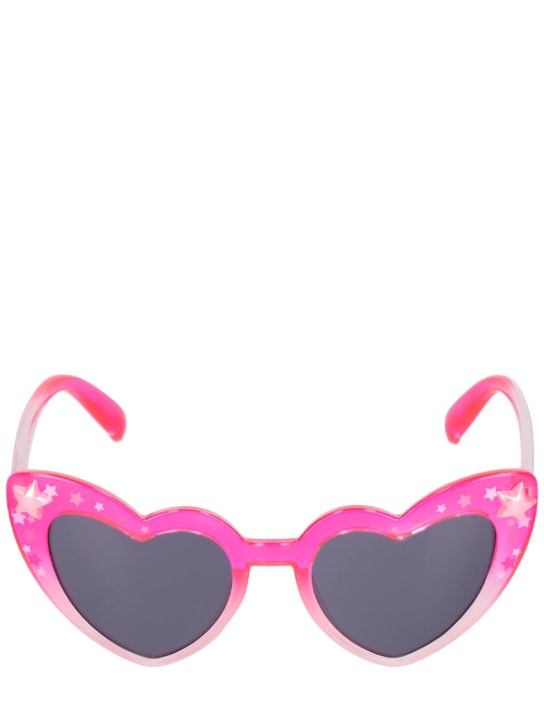 Billieblush: Heart sunglasses - Fuşya - kids-girls_0 | Luisa Via Roma