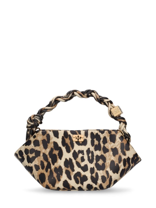 Sacs Femme | Mini-sac en cuir nubuck léopard SANDSTORM MINI LEO Léopard | Oh My Bag