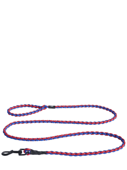 HAY: Braided dog leash - Red/Blue - women_0 | Luisa Via Roma