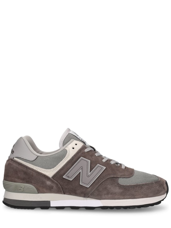 New Balance: 576 Made in UK sneakers - Grey - men_0 | Luisa Via Roma