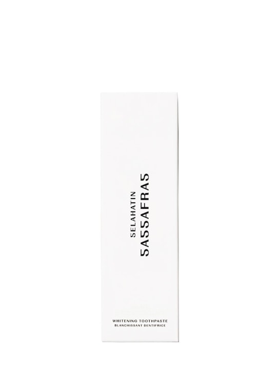 Selahatin: 65ml Sassafras Whitening Toothpaste - Transparent - beauty-men_1 | Luisa Via Roma