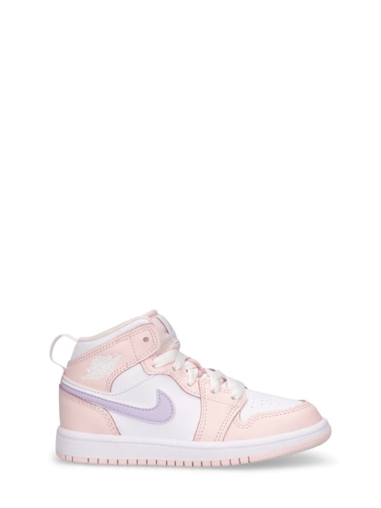Nike: Sneakers "Jordan 1" - Pink /Violet - kids-boys_0 | Luisa Via Roma