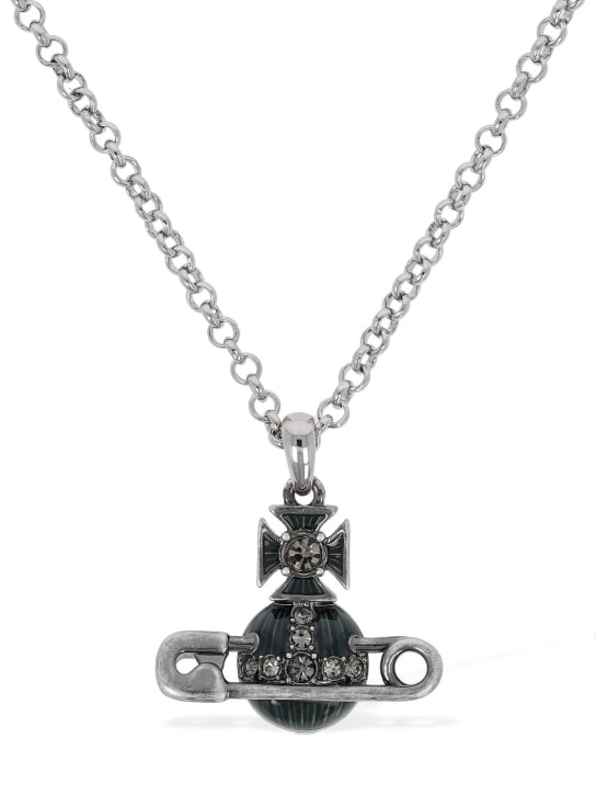 Vivienne Westwood: Kitty pendant necklace - women_0 | Luisa Via Roma