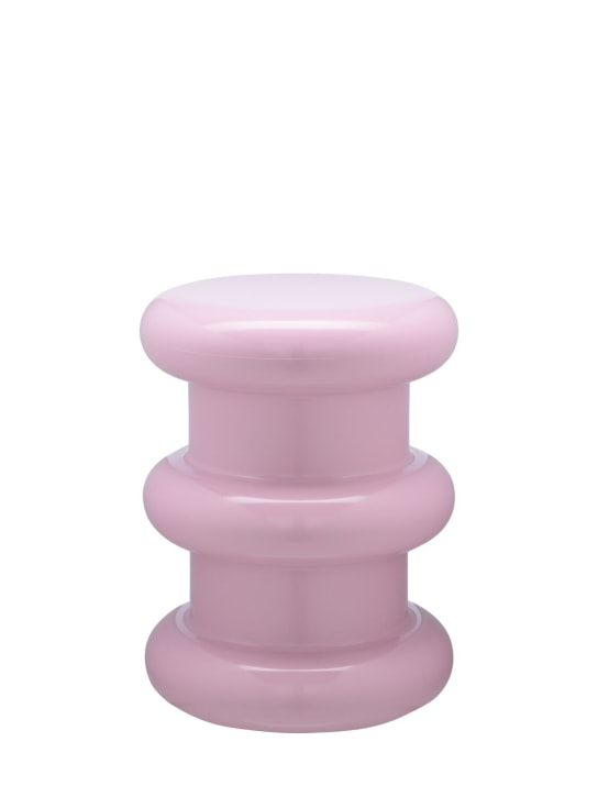 Kartell: Sottsass Pilastro stool - Pink - ecraft_1 | Luisa Via Roma