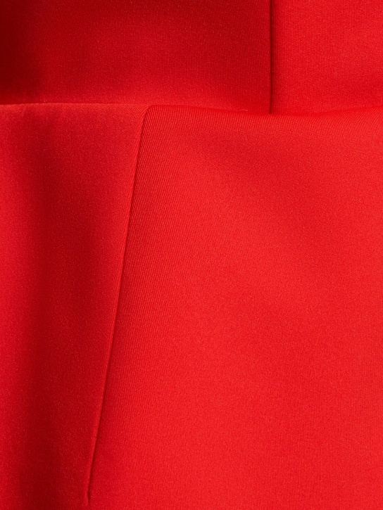 Magda Butrym: Taffeta strapless mini dress - Red - women_1 | Luisa Via Roma
