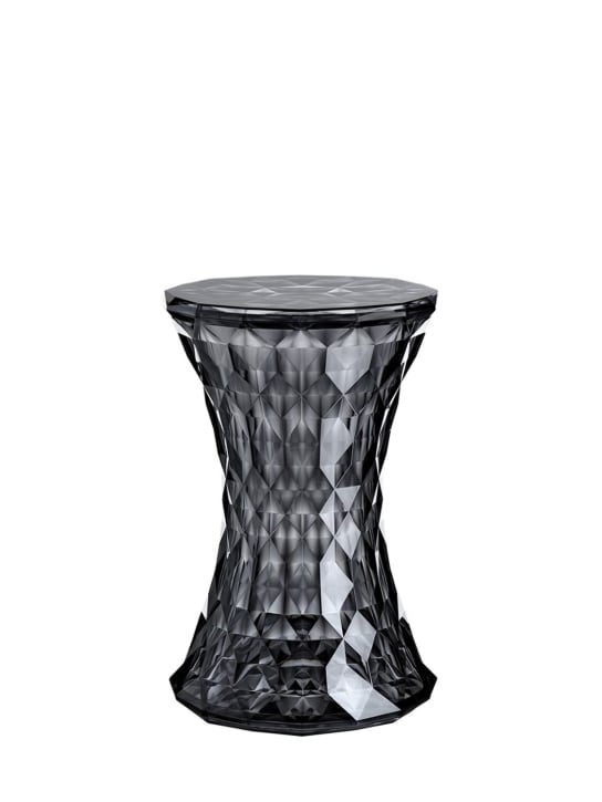 Kartell: Sgabello Stone - Fume - ecraft_1 | Luisa Via Roma