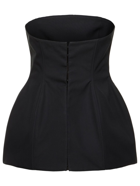 Magda Butrym: Cotton corset top - women_4 | Luisa Via Roma