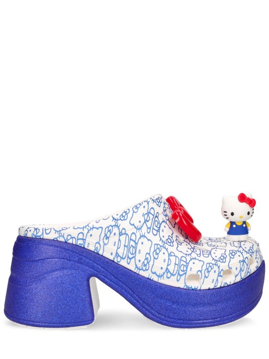 Crocs: Hello Kitty Siren clogs高跟鞋 - 白色 - women_0 | Luisa Via Roma