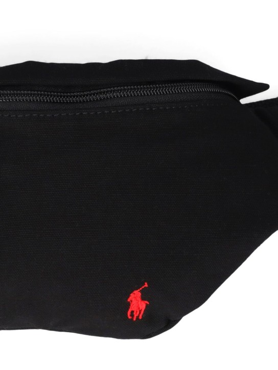 Polo Ralph Lauren: Medium belt bag - Polo Black - men_1 | Luisa Via Roma