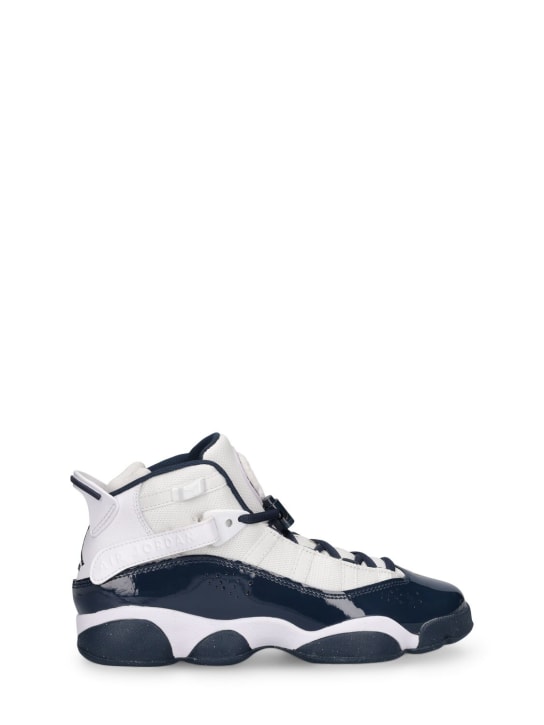 Nike: Sneakers „Jordan 6 Rings“ - White/Armory Na - kids-boys_0 | Luisa Via Roma