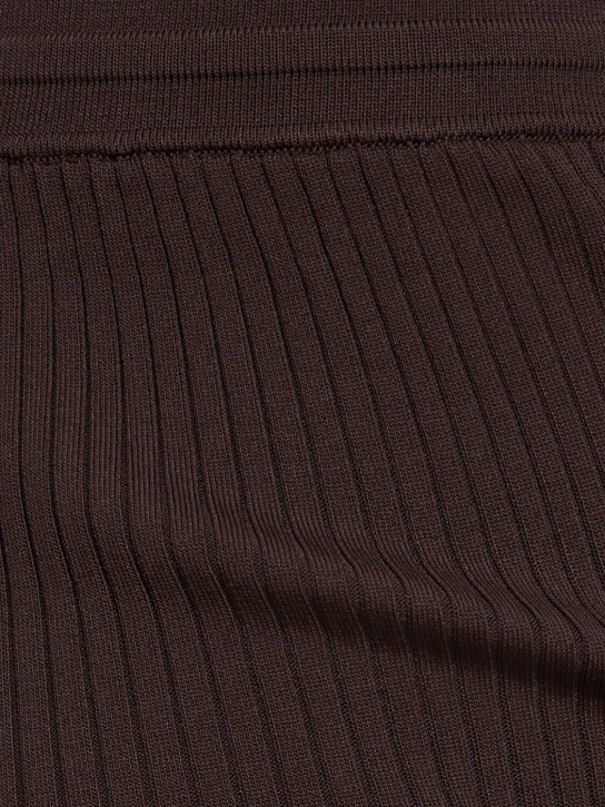 Nanushka: Cornelie viscose drawstring sweatpants - women_3 | Luisa Via Roma