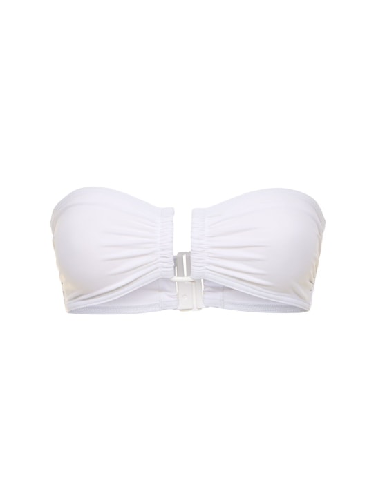 Eres: Show strapless bikini top - White - women_0 | Luisa Via Roma
