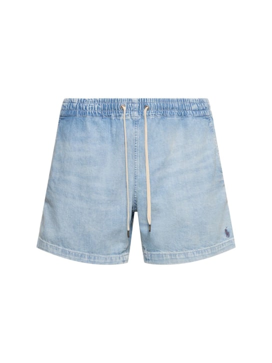 Polo Ralph Lauren: 5-Pocket-Shorts aus Denim - Lathan - men_0 | Luisa Via Roma