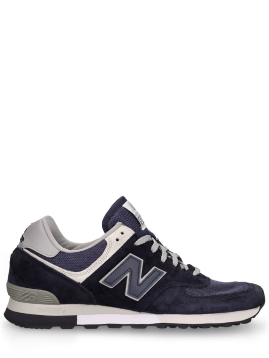 New Balance: 576 Made in UK sneakers - Navy - men_0 | Luisa Via Roma
