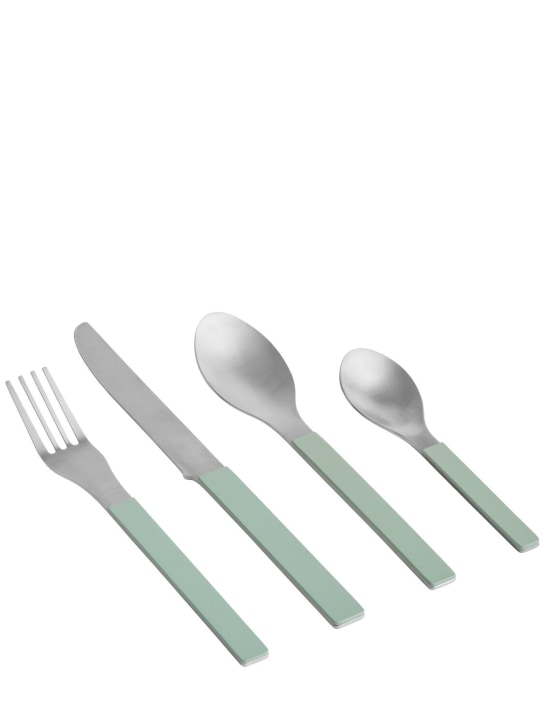 HAY: MVS cutlery set - Green - ecraft_0 | Luisa Via Roma