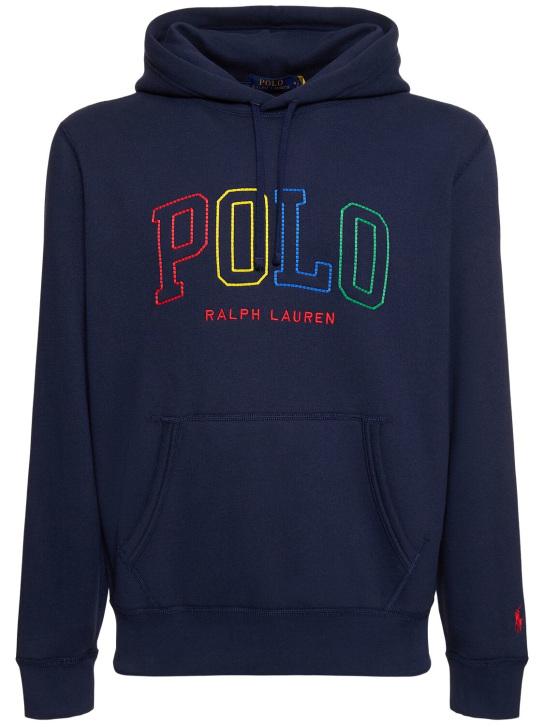 Polo Ralph Lauren: Polo sweatshirt - Cruise Navy - men_0 | Luisa Via Roma