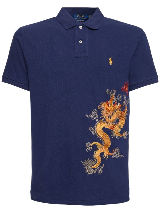 Polo Ralph Lauren: Polo avec dragon brodé - men_0 | Luisa Via Roma