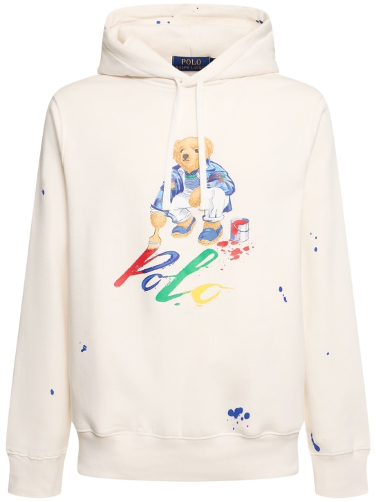 Polo Ralph Lauren: Graphic paint sweatshirt w/ bear - Navis Paint - men_0 | Luisa Via Roma