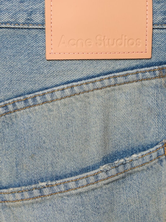 Acne Studios: 2023M loose cotton denim jeans - men_1 | Luisa Via Roma