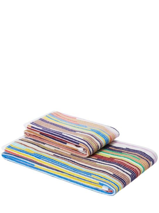 Missoni Home: Melody set of 2 towels - Multicolor - ecraft_0 | Luisa Via Roma
