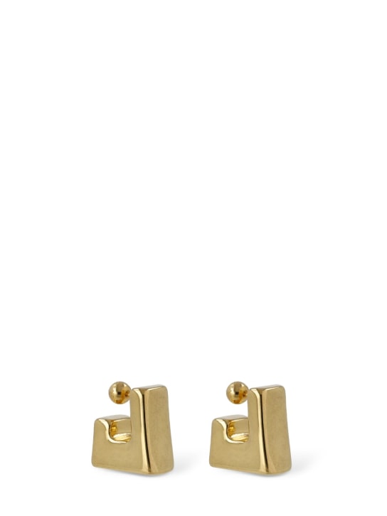 Panconesi: Cubo earrings - Gold - men_0 | Luisa Via Roma