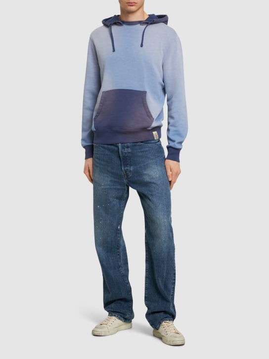 Polo Ralph Lauren: Vintage long sleeve sweatshirt - Campus Blue - men_1 | Luisa Via Roma